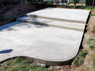 Concrete Parking Lot Paving